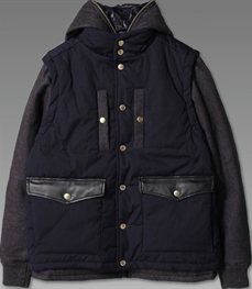 商場品牌-外套-休閑男裝棉服