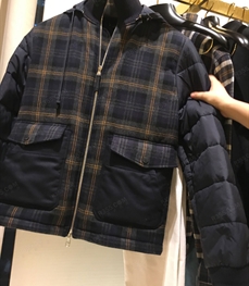 商場品牌-外套-（實拍）時尚商務棉服
