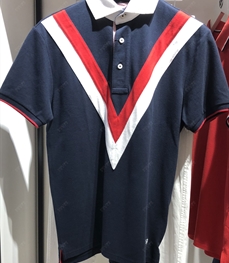 商場品牌-T恤-時尚商務T恤【實拍】