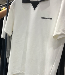 商場品牌-T恤-時尚商務T恤【實拍】