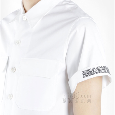商場(chǎng)品牌-短袖-Calvin Klein 205W39NYC微潮襯衫
