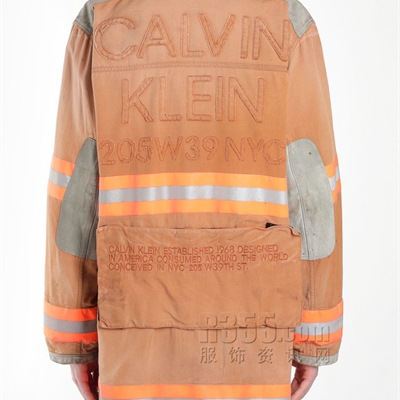 商場(chǎng)品牌-中長外套-Calvin Klein 205W39NYC微潮中長外套