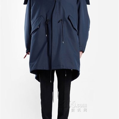 商場(chǎng)品牌-中長外套-Calvin Klein 205W39NYC微潮中長外套