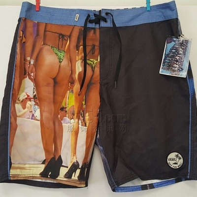 運動品牌-單褲-運動沙灘褲