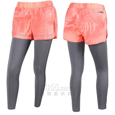 運動品牌-單褲-女運動瑜伽褲