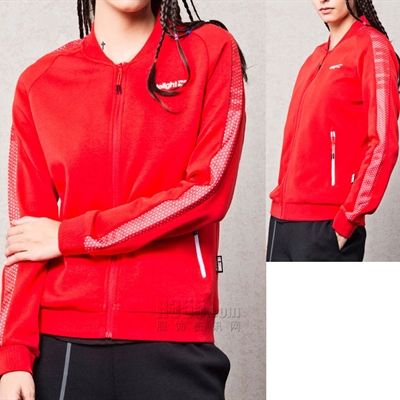 運動品牌-外套-女運動單衣