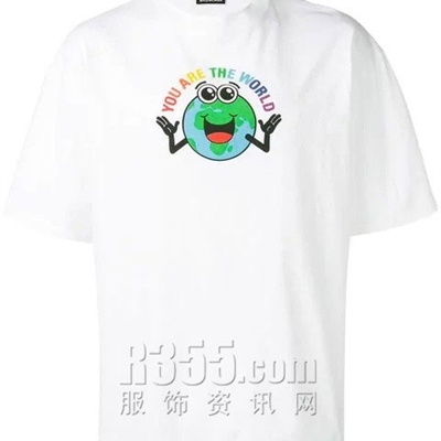 商場品牌-短袖-微潮短T