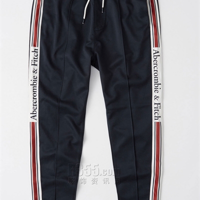 商場品牌-男褲-男運動單褲