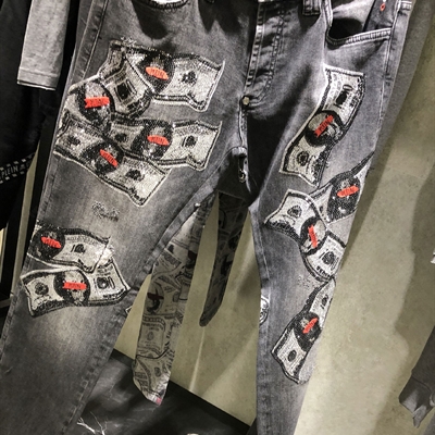 商場品牌-牛仔褲-男褲（實拍）