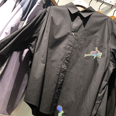 商場品牌-長袖-休閑襯衫【實(shí)拍】
