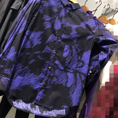 商場品牌-長袖-休閑襯衫【實(shí)拍】