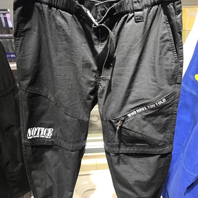 商場品牌-多袋褲-多袋褲