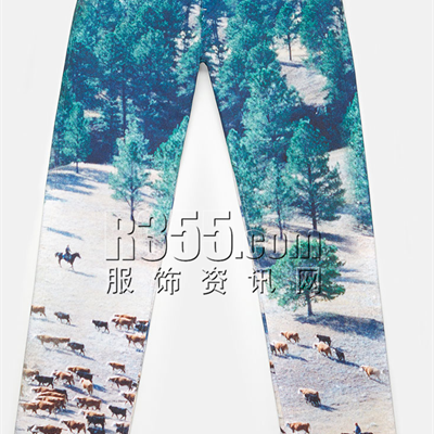 商場品牌-牛仔褲-牛仔褲