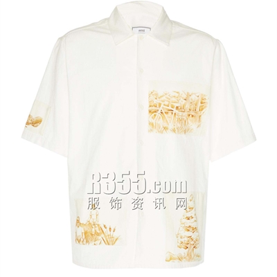 商場品牌-短袖-襯衫