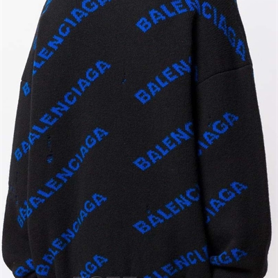 商場品牌-套頭-【聯名款BALENCIAGA x Farfetch】針織衫