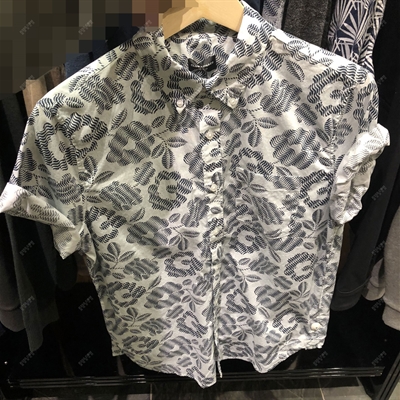 商場品牌-短袖-襯衫【實拍】