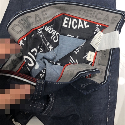 商場品牌-商務褲-休閑商務牛仔褲【實拍】