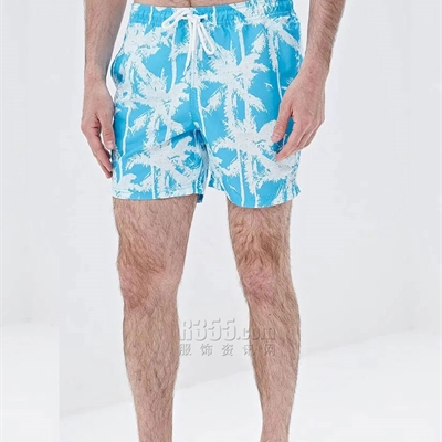 運動品牌-單褲-男運動沙灘褲