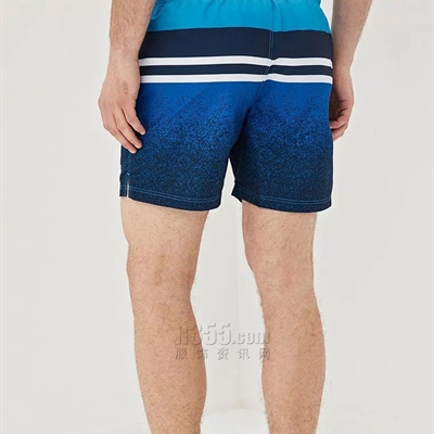 運動品牌-單褲-男運動沙灘褲