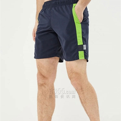 運動品牌-單褲-男運動沙灘褲
