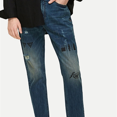商場品牌-牛仔褲-牛仔褲