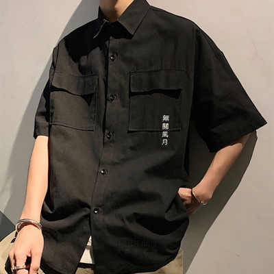 市場上裝-襯衫-休閑襯衫