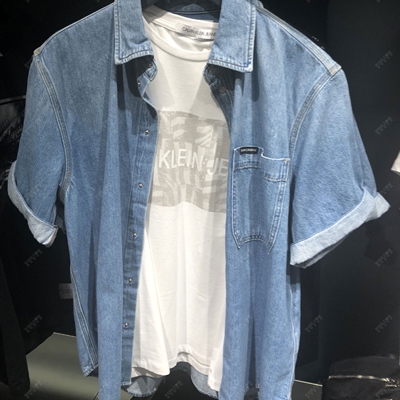 商場品牌-短袖-襯衫【實拍】