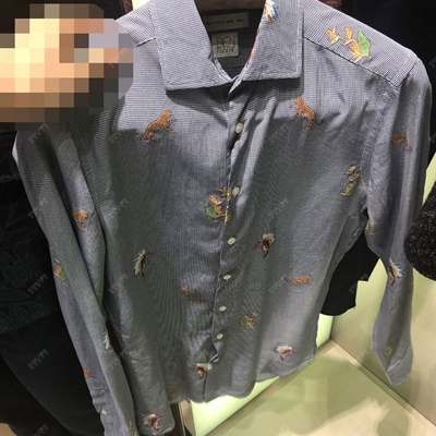 商場品牌-長袖-襯衫【實(shí)拍】