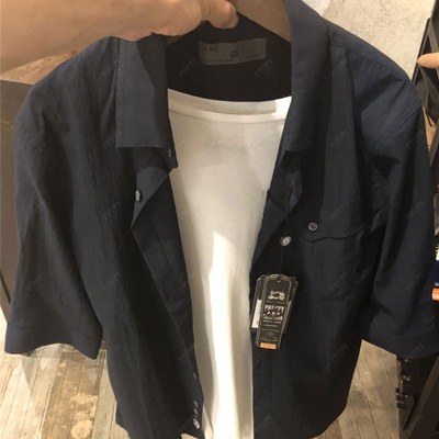 商場品牌-短袖-襯衫【實拍】