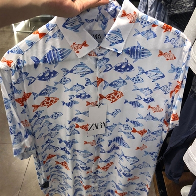 商場品牌-短袖-襯衫【實拍】