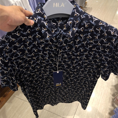 商場品牌-短袖-襯衫【實拍】