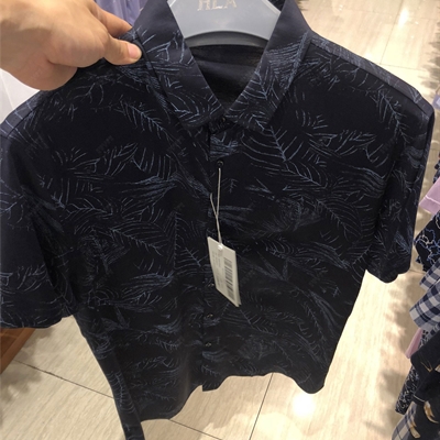 商場品牌-短袖-襯衫【實拍】