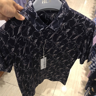 商場品牌-短袖-襯衫【實拍】