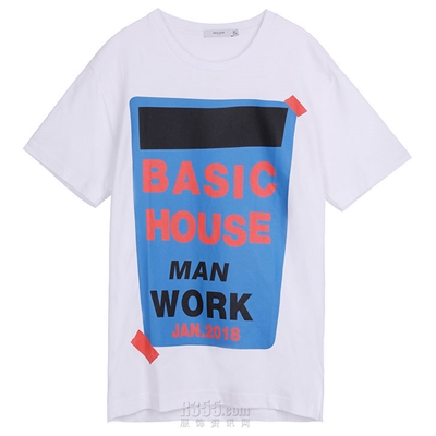 商場品牌-短袖-T恤