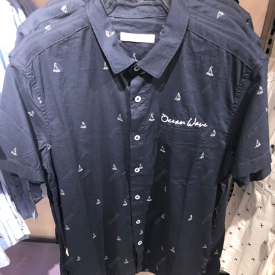 商場品牌-短袖-襯衫【實拍】