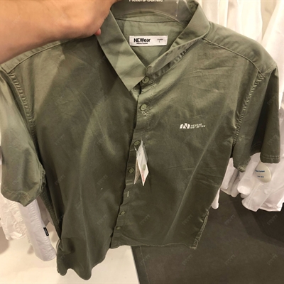 商場品牌-短袖-襯衫【實拍】