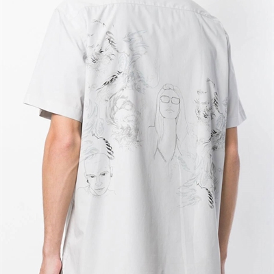 商場品牌-短袖-襯衫
