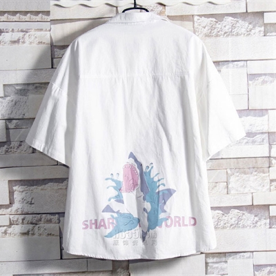 商場品牌-短袖-襯衫