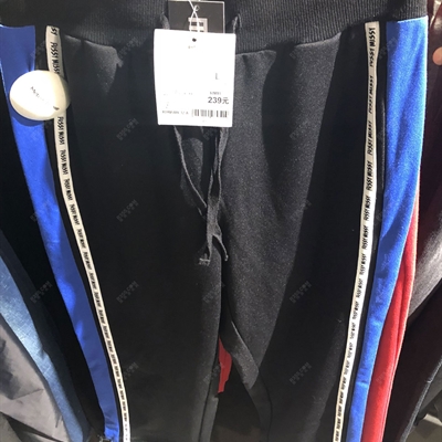 商場品牌-休閑褲-休閑褲【實拍】