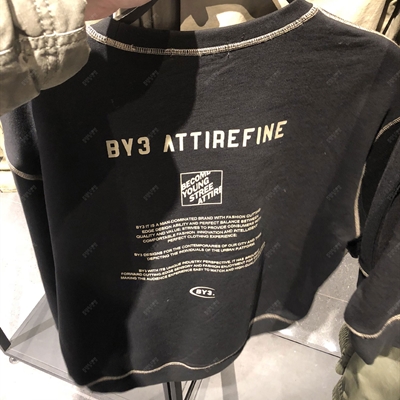 商場品牌-長袖-T恤【實拍】