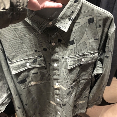 商場品牌-長袖-襯衫【實拍】