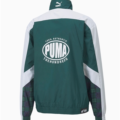 運動品牌-外套-【聯名款PUMA x THE HUNDREDS】男運動單衣