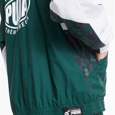 運動品牌-外套-【聯名款PUMA x THE HUNDREDS】男運動單衣
