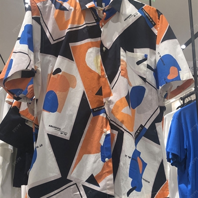 商場品牌-短袖-襯衫【實拍】