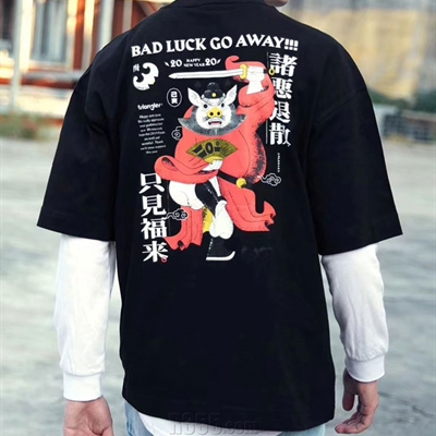市場上裝-T恤-微潮T恤