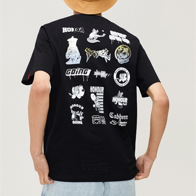 商場品牌-短袖-【Cabbeen x Hands In Factory】T恤