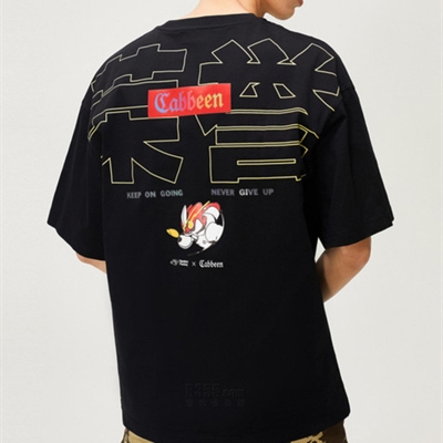 商場品牌-短袖-【Cabbeen x Hands In Factory】T恤