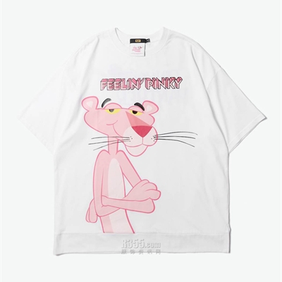商場品牌-短袖-【FUN X PINK PANTHER】T恤