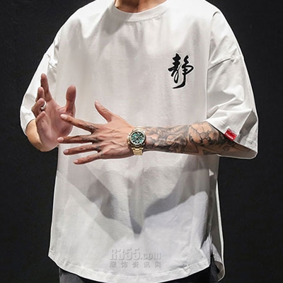 市場上裝-T恤-微潮T恤