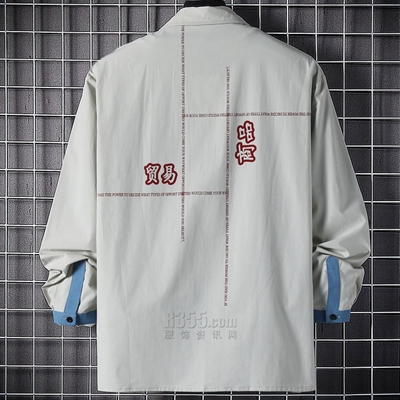 市場上裝-襯衫-休閑襯衫